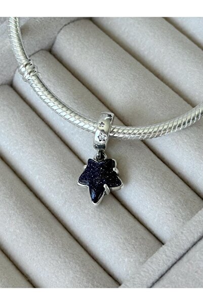 Zeich Aksesuar Galaksi Yıldız Murano Sallantılı Charm