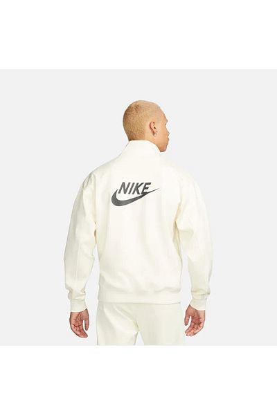 Nike Αθλητικά ρούχα Circa 1/2 Zip Ανδρικό φούτερ με γιακά εκρού