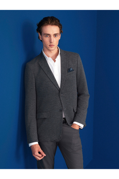 LC Waikiki Ανδρικό πουκάμισο - Slim Fit, Μακρυμάνικο, Dobby