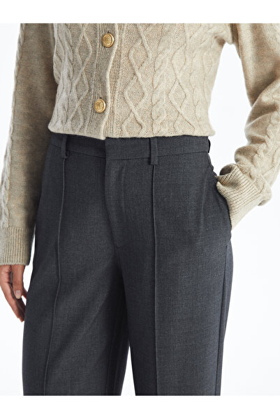 LC Waikiki Standard Fit Straight Wide Leg Women's Trousers