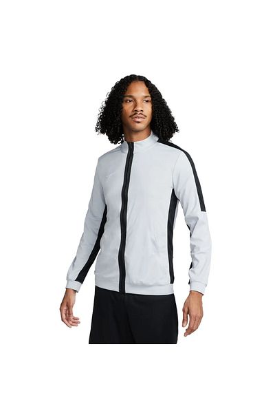 Nike Dri Fit Academy Men's Gray Stand Collar Jacket