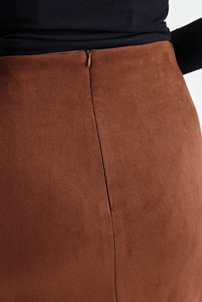 Vitrin Велурена пола с еластична талия