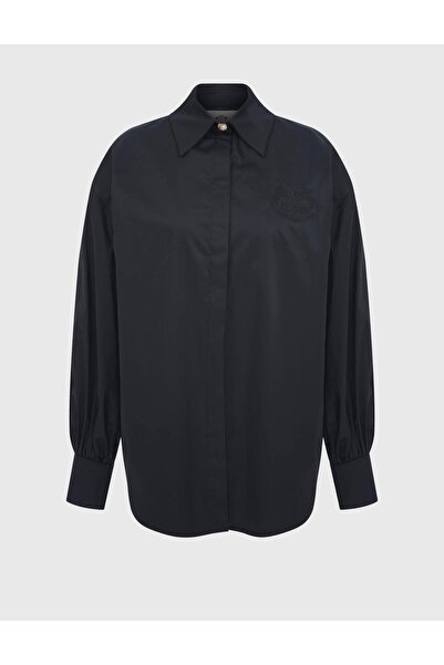 İLVİ Pega Kadın Siyah Gömlek