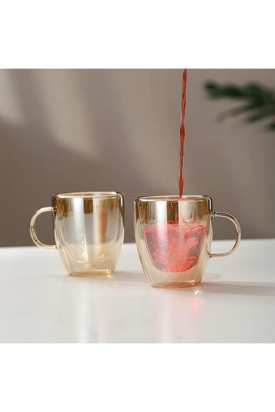 NEOFLAM D/WALL 2PCS MUG SET 90ML