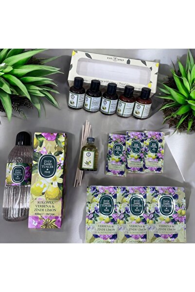 Eyüp Sabri Tuncer EYÜP SABRİ TUNCER VERBENA & ZİNDE LİMON SET KOLONYA, MENDİL...