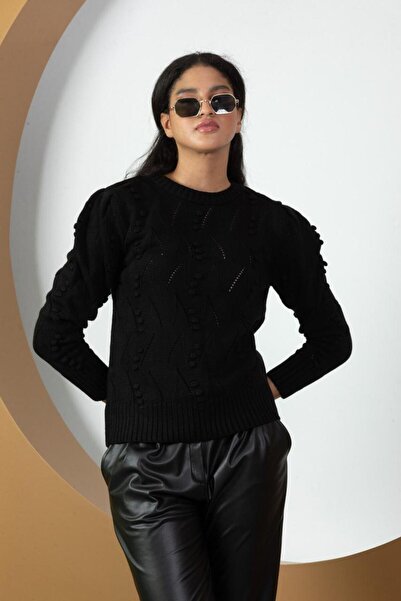 Rodi Women's Crew Neck Knitwear Blouse 11012