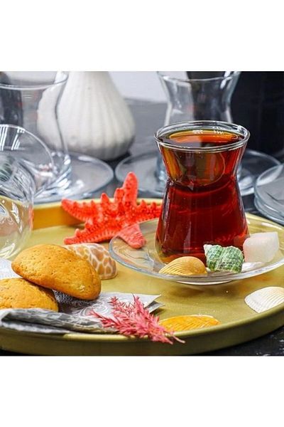 Viyalente 96354 Irem Plain Tea Set - 12 Pieces, 1079002   Sede Fma55503