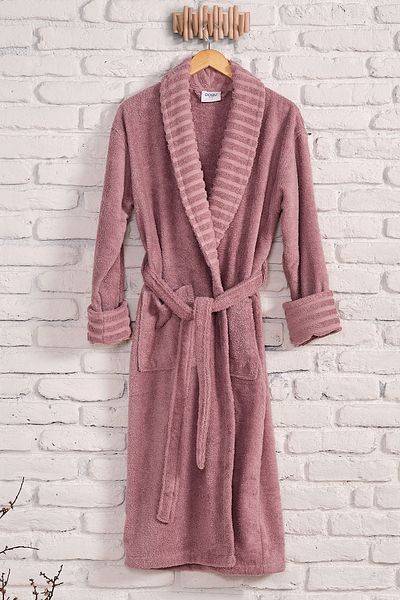 Doqu Home Μπουρνούζι Μαργαριτάρι - Dusty Rose L/XL 130