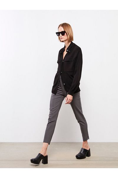 LC Waikiki Women's Slim Fit Straight Trousers