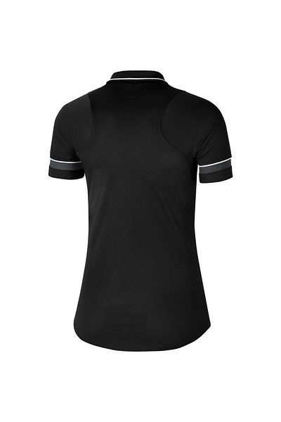 Nike Academy Dri Fit Women's Black Classic Collar Polo T-Shirt