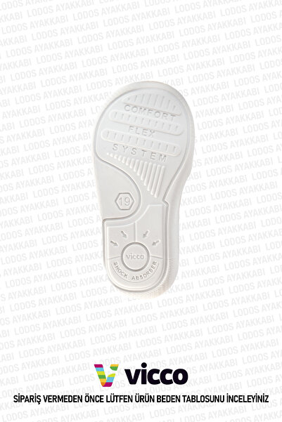 Vicco Loro Model Men's First Step Baby Casual Shoes Navy Blue Slippers