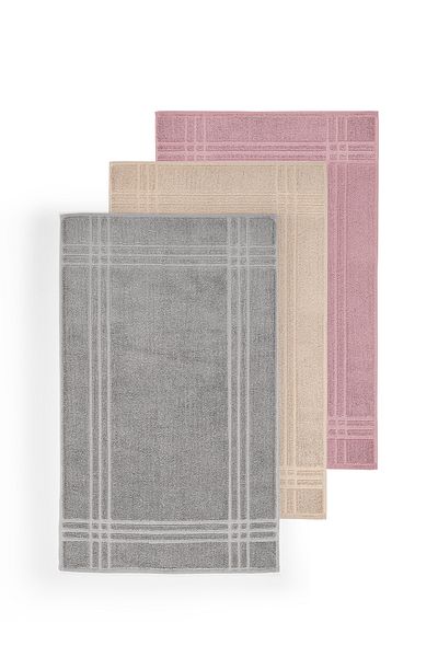 Doqu Home Πετσέτα ποδιών Beige Ivory - 50x80