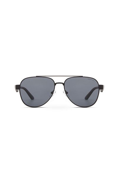 Despada Men's Pilot Smoked Metal Sunglasses - Ds 2329 C3 59