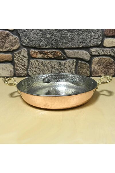 EFEMİR Forged Copper Pan 25 cm