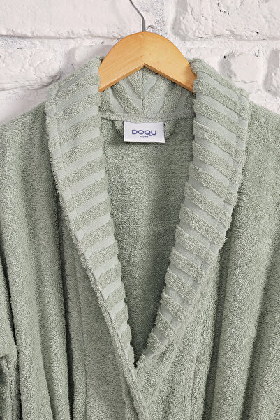 Doqu Home Ivory Bathrobe Green -S/M 120