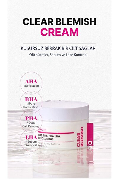 NEXTBEAU Kore Kozmetik Ekstra Nemlendirici Bariyer Blemish Krem