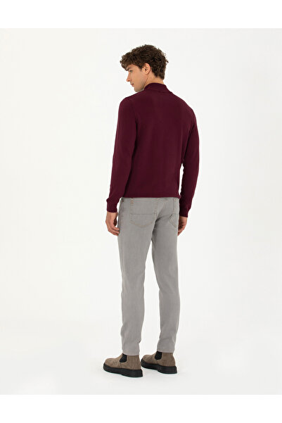 Pierre Cardin Gri Slim Fit Jean Pantolon 50276527-VR024