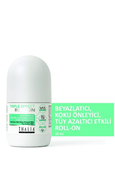 Thalia Tüy Azaltmaya & Beyazlatmaya Yardımcı Koku Önleyici Unisex Roll-on 50ml