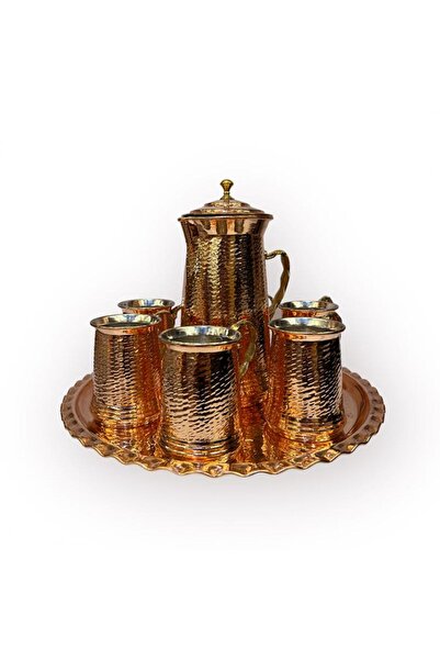 EFEMİR Markasi El Dövme Sürahi Takımı, 24381