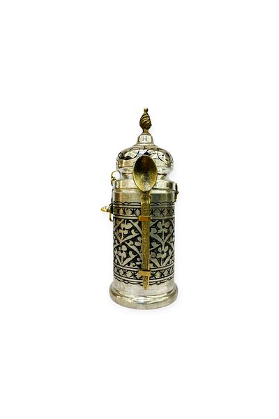 EFEMİR Embroidered Copper Coffee Box