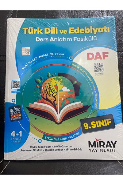 Miray Yayınları miray yayınları 9 daf türk dili ve edebiyatı