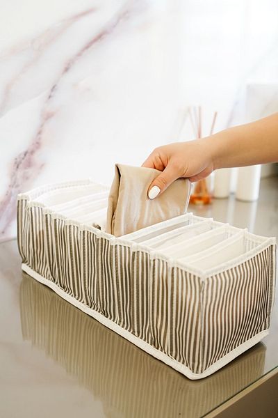 Pazar Kapısı 2 Pieces Accordion Drawer and Cabinet Organizer Medium