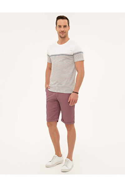 Pierre Cardin Μπλουζάκι με λαιμόκοψη σε σκούρο γκρι λεπτή εφαρμογή 50218602-VR080