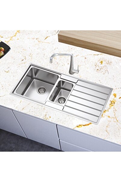 Bigaimaj Кухонна стільниця з мармуровим візерунком, самоклеюча фольга