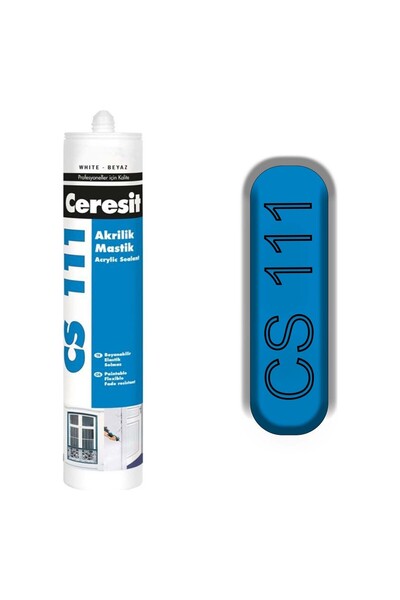Genel Markalar Ceresit CS 111 Akrilik Beyaz, 240 ml