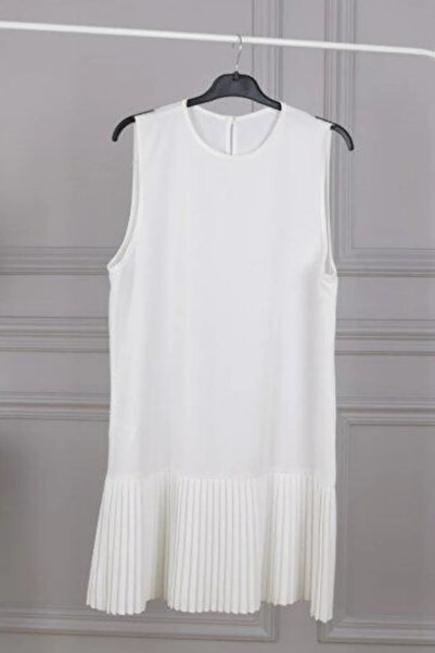 exxitcollection Kadın Tesettür Kolsuz Piliseli Içlik Pliseli Pileli