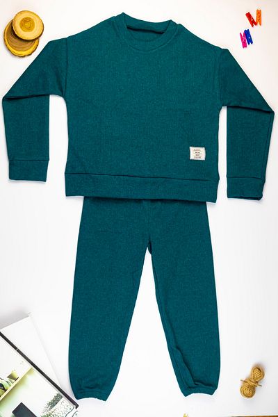 Yalçınoğlu Children's Sweat Suit, Warm for Autumn-Winter Season, Ideal for Daily Use