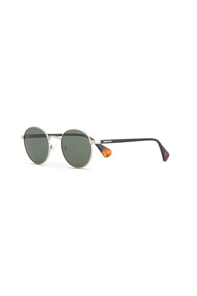 Despada Ds 2341 C1 50 Unisex - Round Gray Metal Sunglasses