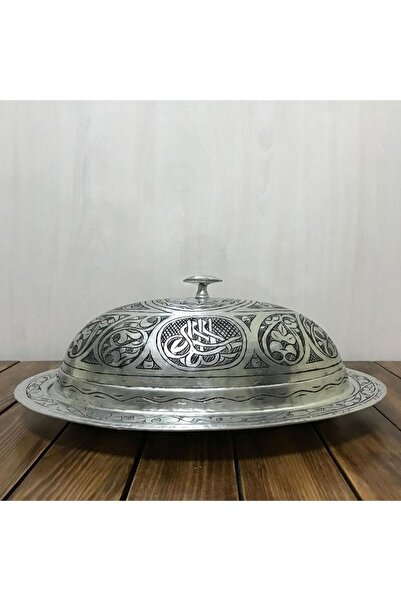 EFEMİR 35 cm Copper Embossed Antique Boat Sahan