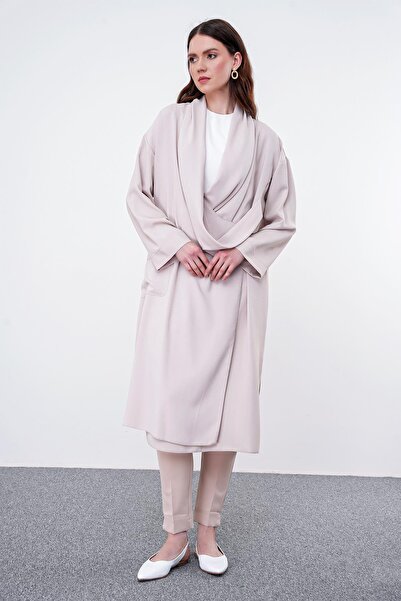 Zühre BeiGe Casual Wear - Pocket Detailed Gç-0148