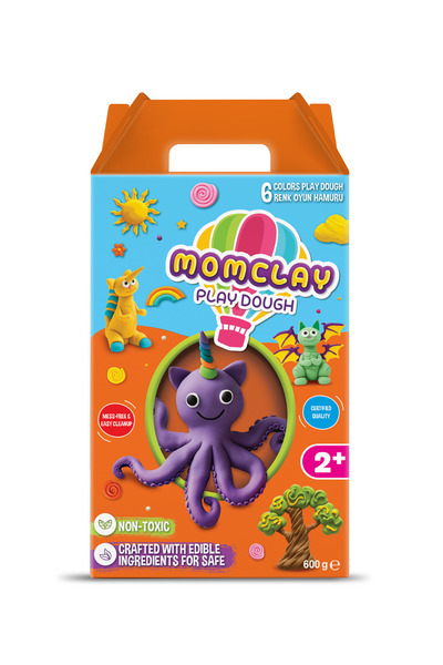 MomClay | 6 Renk Oyun Hamuru