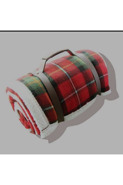 ARDSU Plaid Blanket with Tassinable Attachment 160X100 cm