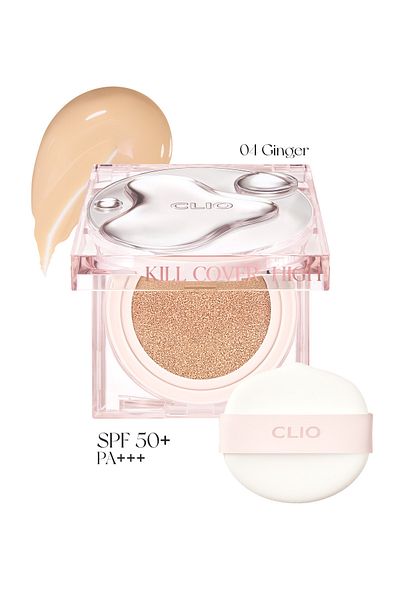 CLIO Clio Kill Cover - High-Glow Cushion with Intense Moisture and Shine Spf50+ Pa++++ (4 Ginger)