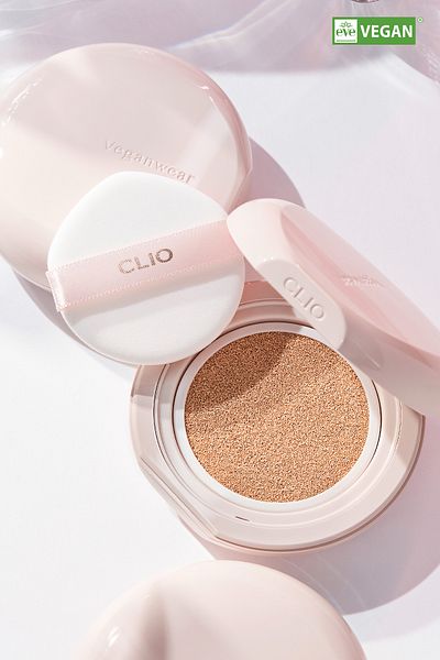 CLIO Clio Veganwear - Vegan Cushion with Blur Effect, Pure Blurring + Refill Spf50+ Pa+++, 2 Lingerie Set