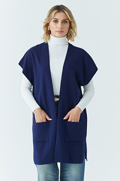 ModaPlaza Жіночий жилет з короткими кишенями 4164