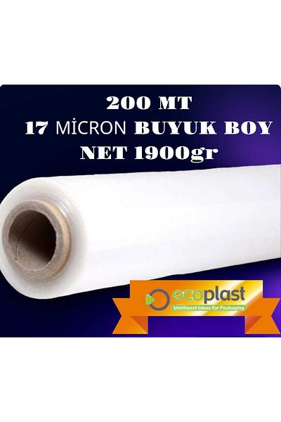 ECOPLAST 50cm 1900Gr Stretch Film Pallet with Clear Garlic - Shopping Stretch