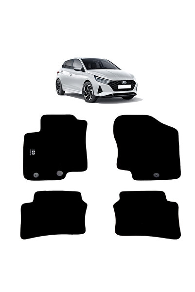 Rizline Fiat Egea Cross 2020 Sonrası Uyumlu Siyah Oto Halı Paspas BMY