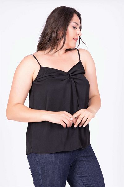 MYLİNE Knot Detailed Rope Strap Blouse