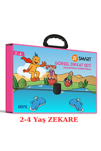 Kontrol Yayıncılık 2-4 Yaş Zekare Smart Görsel Dikkat Seti