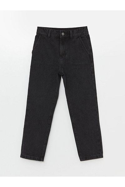 LC Waikiki Lcw Kids Boy's Jeans Trousers with Adjustable Elastic Waist