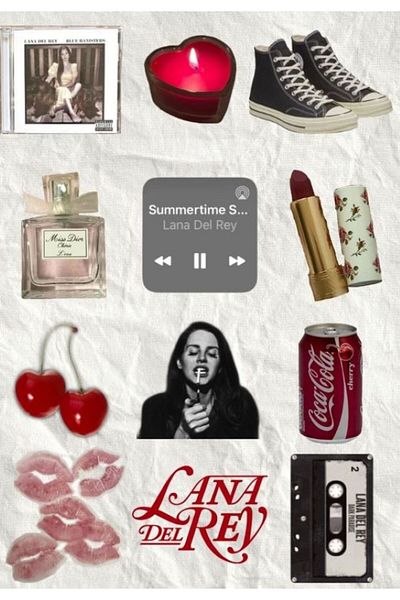 Major Selection ملصق Lana del rey للكمبيوتر المحمول والهاتف اللوحي وكالة رصاصة مجلة المحرك ملصق مقاوم للماء