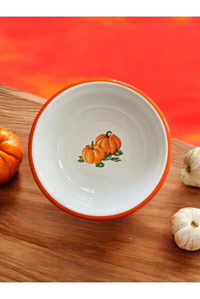 EMAYE TEZGAHI 4 Pieces of Soup Bowl with 16 cm Retro Deep Plate - Enamel, Pit and Soup Plate