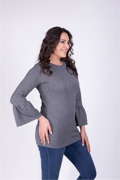 MYLİNE Bluză cu mâneci cu volan