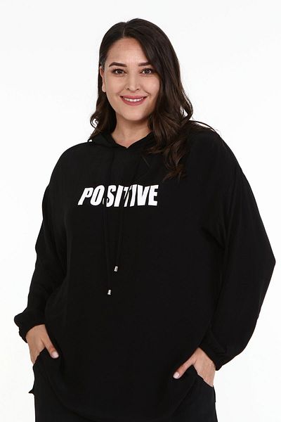 MYLİNE Printed Hooded Sweatshirt