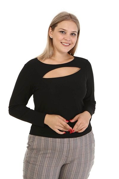 MYLİNE Collar Detailed Blouse