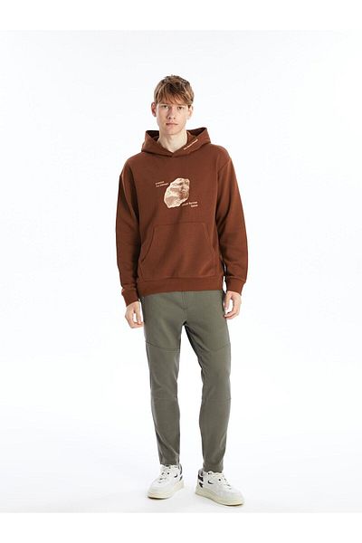 LC Waikiki Ανδρικό παντελόνι Dobby Casual Slim Fit LCW